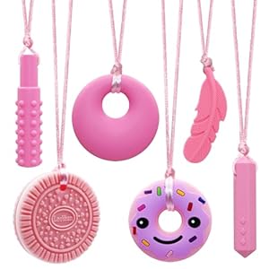 Chew Necklaces for Sensory Kids, Si...