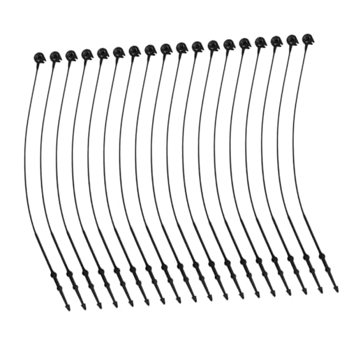 OSALADI 1 Set Plastic Sling Label Security Loop Craft Show Fastener Prong Fasteners Hanger Plastic Tag Fastener Tags Plastic Tags Tag Fasteners Pp Plastic Snap Button Clothing