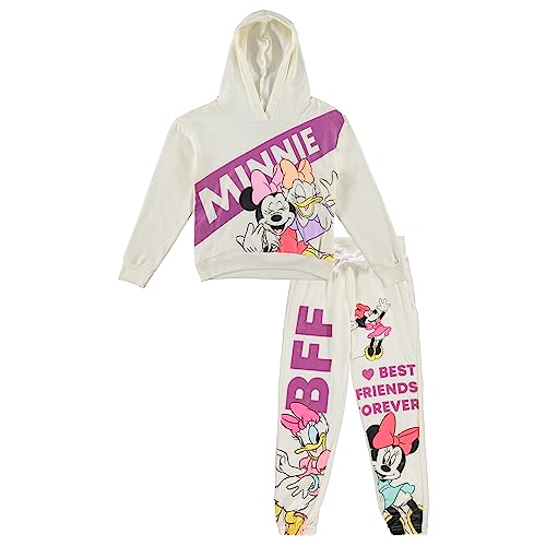 Image of Disney Girls Minnie Mouse Hoodie and Jogger Clothing Set - Little and Big Girl Sizes 4-16