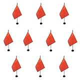 AZ FLAG - Lot de 10 Mini Drapeau Chine De Table - 15x10 cm - 10 Drapeaux Chinois De Bureau...