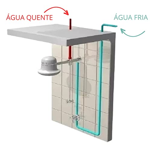 Registro Misturador Externo para Aquecedo a Gás e Solar 70cm
