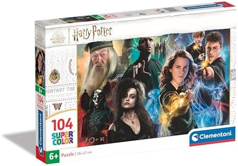 Clementoni Pussel Harry Potter 104 Bitar - Supercolor, Pussel För Barn ...