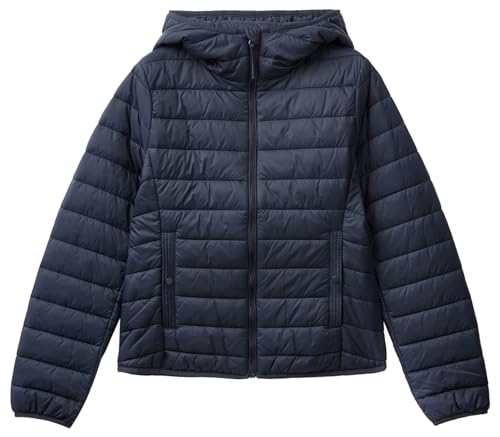 United Colors of Benetton Chaqueta 2twddn024, Azul Noche 016, XL para Mujer