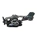 Saim Resin Sunken Crashed Plane Decorations Aquarium Ornament for Fish Tank