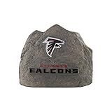 FOCO NFL Atlanta Falcons Team Logo Faux Rock Lawn Decor Garden StoneTeam Logo Faux Rock Lawn Decor Garden Stone, Team Color, One Size