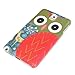 Produktbild deinPhone Samsung Galaxy Note 3 HARDCASE Hülle Case Eule Reh Rot