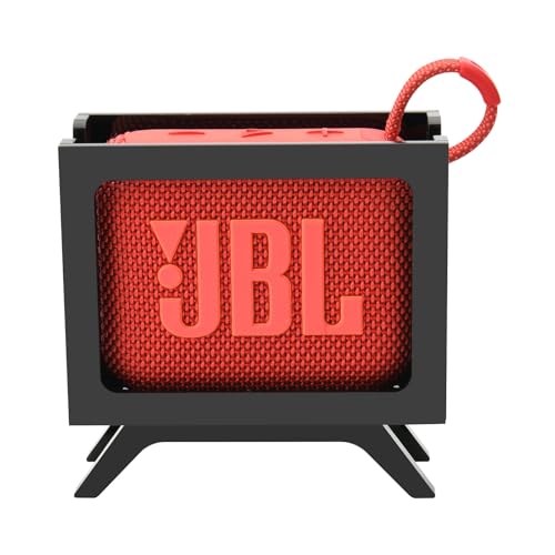 JUNENTER �f�X�N�g�b�v�X�^���h �X�s�[�J�[�z���_�[ JBL Go 4 & Go 3 �X�s�[�J�[�ɑΉ� �A�N�������X�^���h �X�s�[�J�[�}�E���g ����~�߃x�[�X �f�B�X�v���C�V�F���t