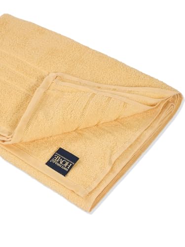 Image of Monte Carlo Essential 100% Cotton Bath Towel | 380 GSM Lightweight & Quick Dry | Soft Absorbent Medium Size Towel 70x140 cm | Bathroom Towel for Men & Women (Super Charm) | Twilight Blue