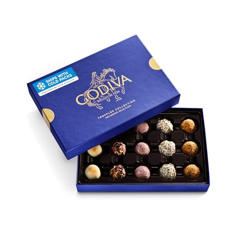Godiva Patisserie Chocolate Truffle Gift Box, Belgian Dessert Chocolates with