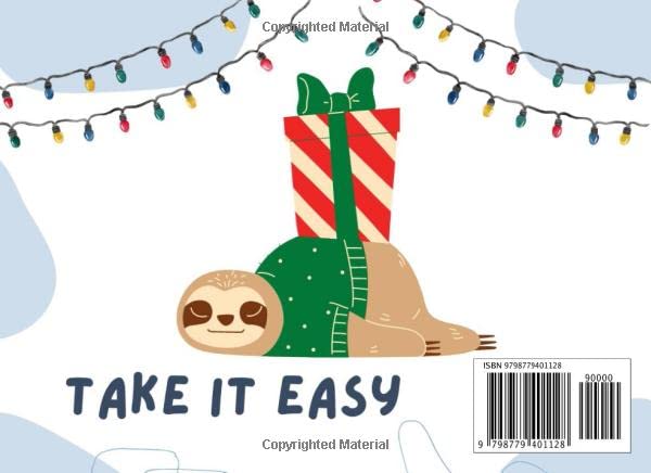 Funny Stocking Stuffers for Adults: Cool Stuff: Easy Sudoku with Sloth: Gag Gift Idea for Women Men Teens. Christmas 2021 image 3