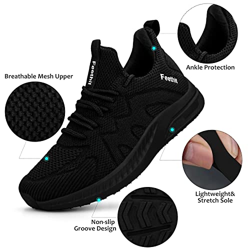 Feethit Womens Running Shoes Tennis Walking Shoes Slip on Sneakers Lightweight Gym Shoes for Workout Work Travel Athletic2