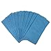 Arkwright Microfiber Suede Glass Cloths - (Pack of 12) Absorbent Dish Drying Cloth, Cleaning Towel Set Perfect for Home, Kitchen, Gym, Cars, and Glass, 16 x 16 in, Blue