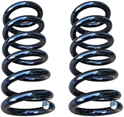 1982-2004 S10 S15 Sonoma Blazer Jimmy 2" Lowering Drop Coils Kit – Front 2 Inch Drop Coil Springs Suspension Kit for 2WD Chevy GMC Trucks & SUVs