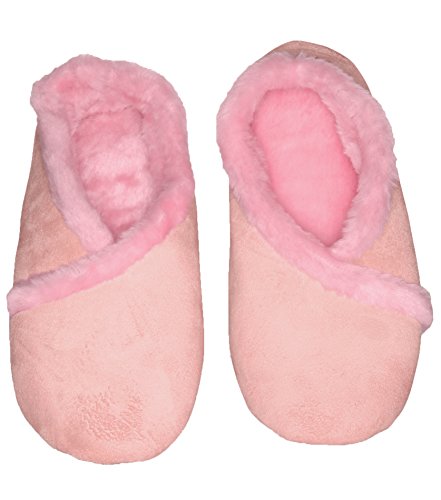 DeluxeComfort Women's Size: 7-8 Slipper, Pink3