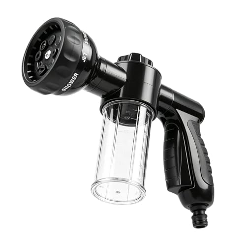 Pulverizador de Agua de Alta presión | Boquilla Potente para Hidrolavadora,Hidrolimpiadora Ajustable,para Patio Trasero Entrada para Vehículos Jardín Patio Acera Garaje Valla