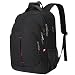 Gedone Laptop Backpack, Travel Business Backpack for Men & Women with USB Charging Port, Water Resistant Anti Theft School College Computer Back Pack Bag Fits Up to 15.6 Inch Notebook - Black