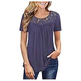 【Entrega rápida】 7-20 días !!!!! Para elegir una logística más rápida para usted. Material de la parte superior de la túnica informal para mujer: poliéster + spandex + algodón. El material COMFY NO te da comezón, pero pone tu cuerpo en un estado totalmente relajado. Tejido elástico, ligero, push up con estiramiento que se siente suave y sensual contra la piel, libera perfectamente la forma de tu cuerpo.