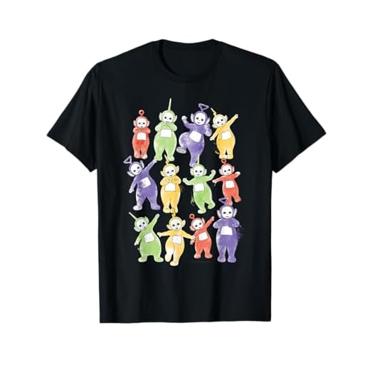 Teletubbies Adult T Shirt - Doodle 4
