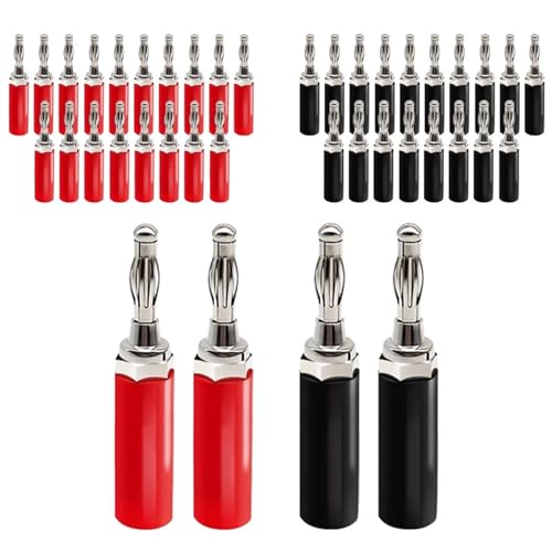 Connecteur de haut-parleur 4mm idéal pour ranger les câbles du home cinéma