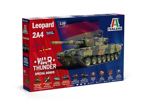 Idée cadeau modélisme char Leopard 2 A4 Italeri 35106 maquette militaire plastique