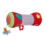 Una divertida almohada de roller de arrastre para promover la capacidad de arrastre de bebé.
