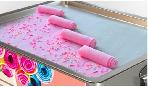Small Smoothie Machine Electric Wok Fried Yogurt Ice Cream Roll Machine