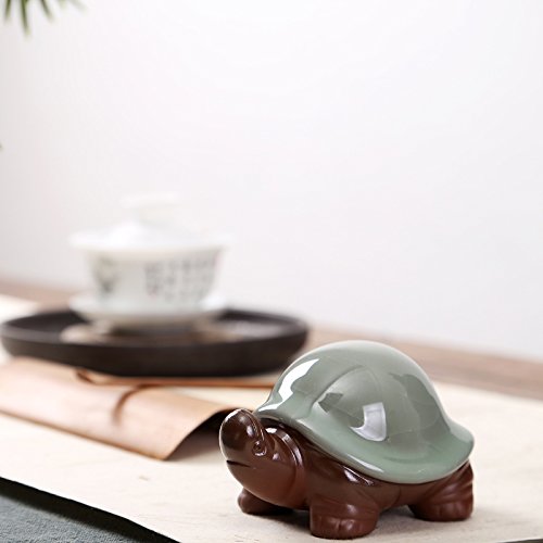 Amazon.co.jp: 【Woliwowa】 茶寵 茶玩 中国茶 道具 置物 かわいい 亀