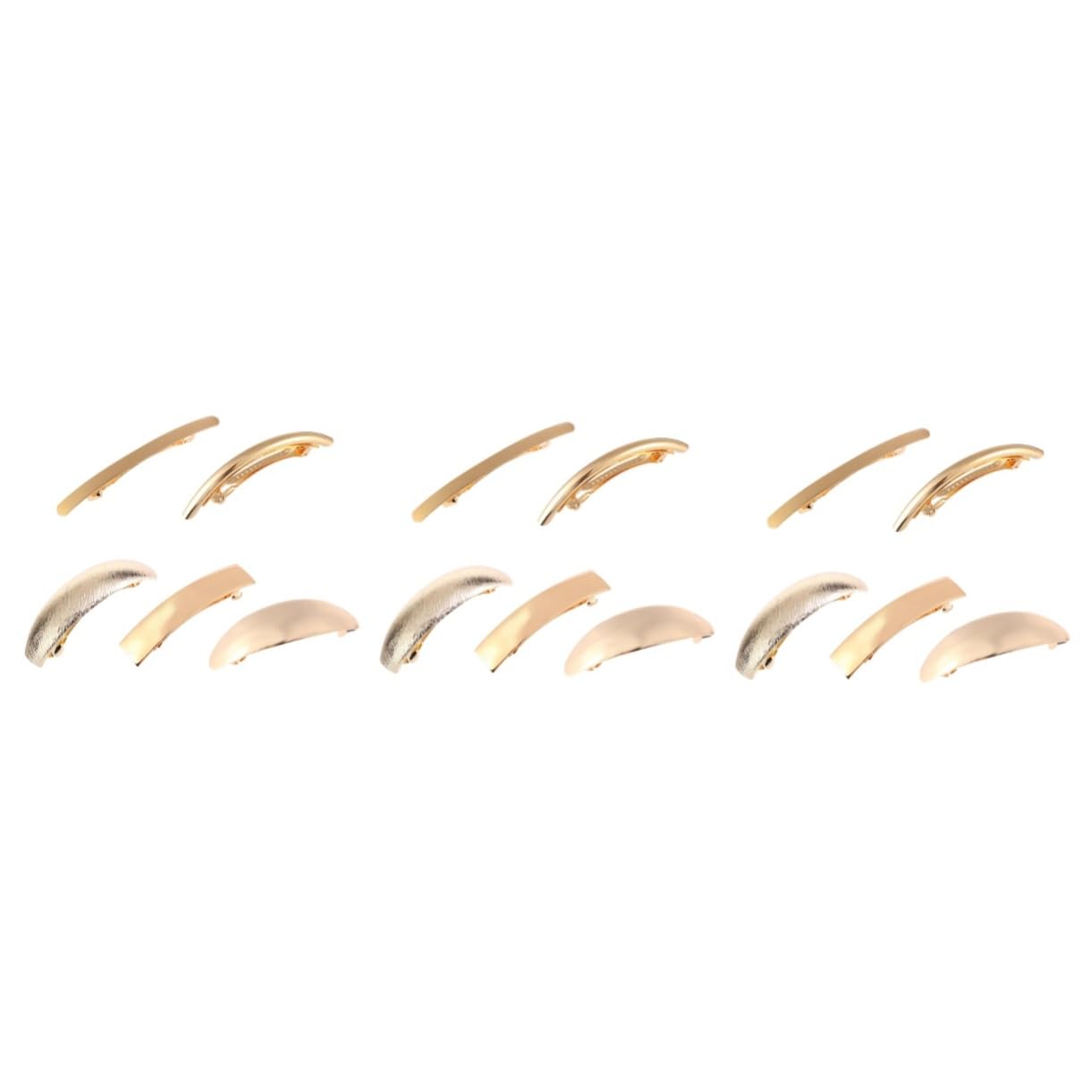 Beavorty 15stücke Teiliges Haarklammern Für Damen Goldene Haarspangen Rutschfeste Friseur Clips Eleganter Haarschmuck Für Partys Und Besondere Anlässe Für Pferdeschwanz Und