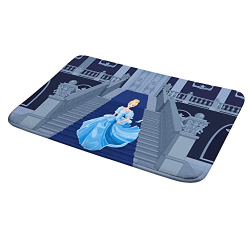 Tapis de bain Cendrillon antidérapant grand format 91×61cm idéal pour sol carrelé - 5