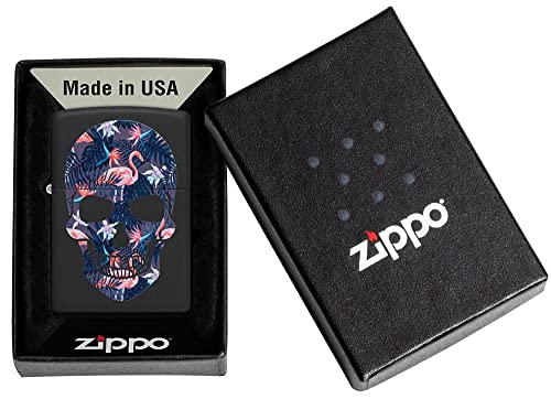 Encendedor Zippo Personalizado con Grabado y Diseño Calavera miniatura 4