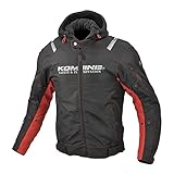[コミネ] バイク用 ジャケット JK-5961 プロテクトウインタージャケット Neo Black/Red L