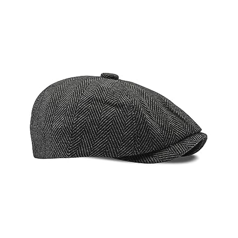 Dalababa Mens Herringbone 8 Panel Cap Cover