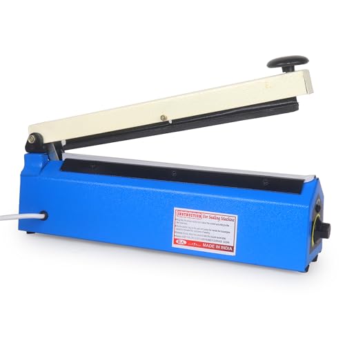 Image of Sealing Machine for Food Packets 12 Inch-300 MM | 1 Year Warranty | Packet Sealer Machine, Pouch Packing Machine, Poly Bag Sealing Machine, Full Customer Support By Hi-Tech Impulse