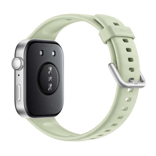 Huawei Watch FIT 3, écran AMOLED de 1,8", Design Ultra Fin, Appel Bluetooth, autonomie de 10 Jours, Compatible avec iOS et Android, Gestion complète de la santé et de la Remise en Forme, GPS, Vert
