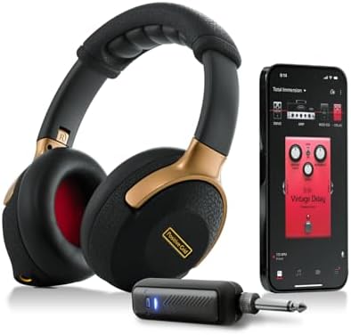 Positive Grid Spark NEO Wireless Guitar Headphone Amp & AI-Powered Guitar Rig with Custom Audio Drivers, Noise-Isolation, Bluetooth Streaming & Smart App for Electric, Acoustic and Bass Guitar