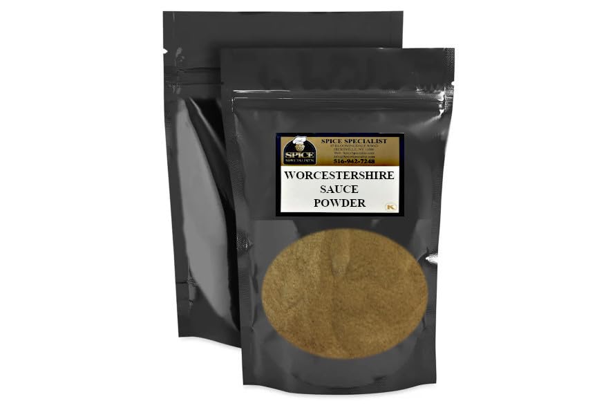Worcestershire Powder - KOSHER -10 oz. Bag (Small & Bulk options available) - SPICE SPECIALIST