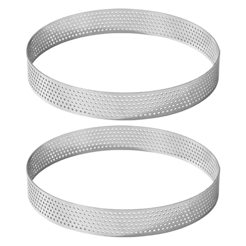 Anillos de horno de acero inoxidable de 8 pulgadas para disfrutar la repostería casera 8