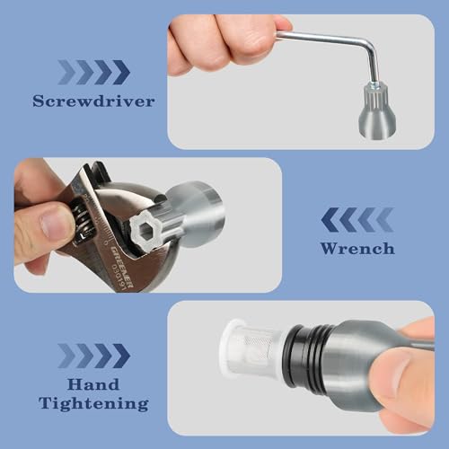 3-in-1 Filter Removal Tool & 2 Inlet Filters Kit Compatible - image 6