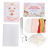 [EINFACH ZU ORGANISIEREN UND ZU TRAGEN] Alle Filzmaterialien sind in einer praktischen Aufbewahrungsbox verpackt, was eine einfache Organisation und Tragbarkeit ermöglicht.