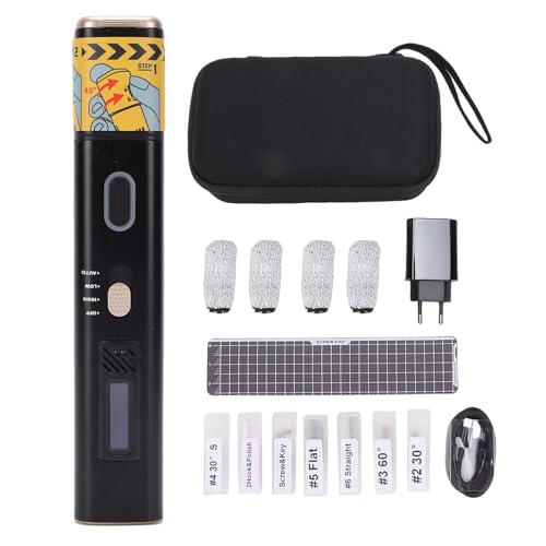 Naroote Coupeur à Ultrasons 35 W, Couteau à Ultrasons Professionnel à 2 Modes avec une Précision de 0,1 Mm, Tête de Coupe Résistante à L'usure et Poignée Antidérapante pour Bois (Découpe par