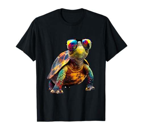 Schildkröte Sonnenbrille T-Shirt