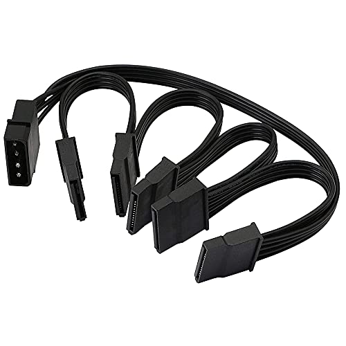 Cable divisor 4Pin IDE a 5 SATA 15Pin para PC