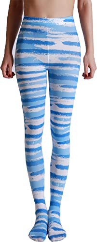 Image of Sahabowi Women Tights, Sheer High Waist Pantyhose, Vintage Control Top Stockings