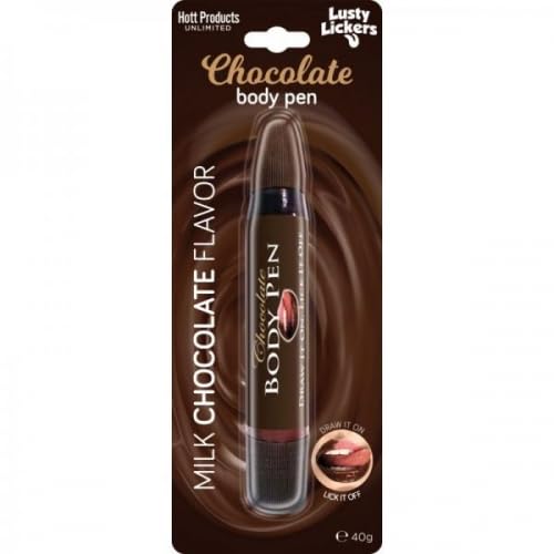 Generic Chocolate Body Pen Adult Novelties, 1 Count (Pack of 1)