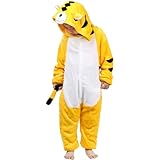 zpllsbratos Niños Pijamas Animales Ropa de Dormir Cosplay Disfraz para Carnaval Halloween Navidad(Tigre 01,Etiqueta 125 para Altura 135cm-145cm)