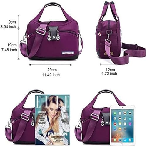 Beautifuldeer Anti Theft Handbag, Waterproof Oxford Cloth Satchel, Fashion Anti-Theft Handbag Crossbody For Women2