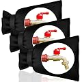 WYTAOHZL 3 Pack Outdoor Faucet Covers 9.8" W X 11.8" H Faucet Socks Winter Spigot Covers Insulated for Freeze Protection