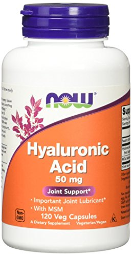 Hyaluronic Acid With Msm - 120 Vcaps® - Now Foods - Code 3157 #TOP22