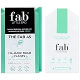 Fab Little Bag Hygienebeutel für Tampons, Damenbinden, Binden - Verhindert Geruch, verschließbar, umweltfreundlich, reisefreundlich - 45er-Pack Damenhygienebeutel - Starter Plus