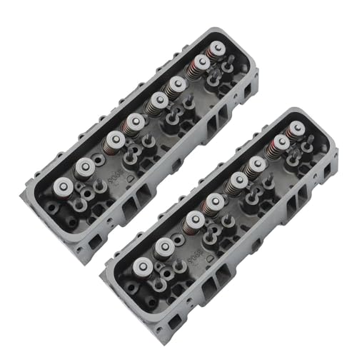 Replacement Parts for Pair Complete Cylinder Head for GMC Chevrolet Cadillac 96-02 5.7L OHV VORTEC